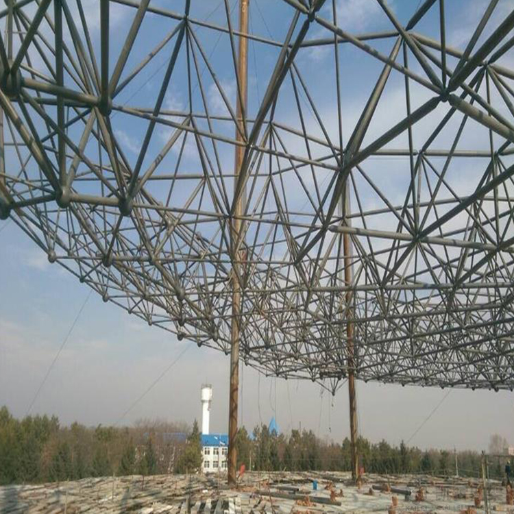 湖南球形网架钢结构施工方案